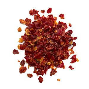 FORUN Dried Red Bell Pepper Flakes - Strong Flavor, Not Hot, 200g (Pantry Essential)